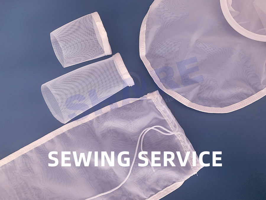 filter mesh bag sewing