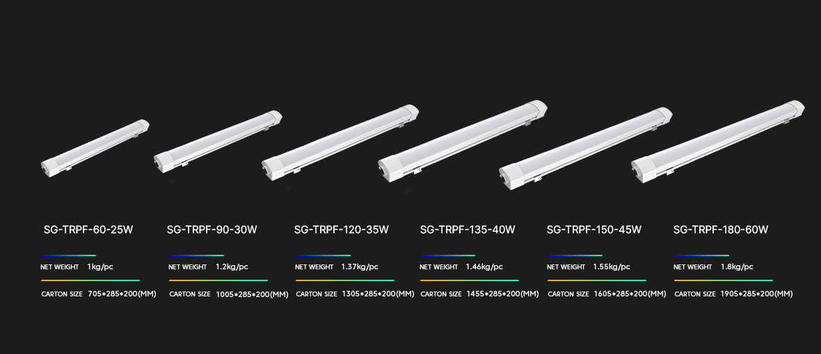 Dimming Outdoor Linear LED Light 40W High Lumen For Polo Court