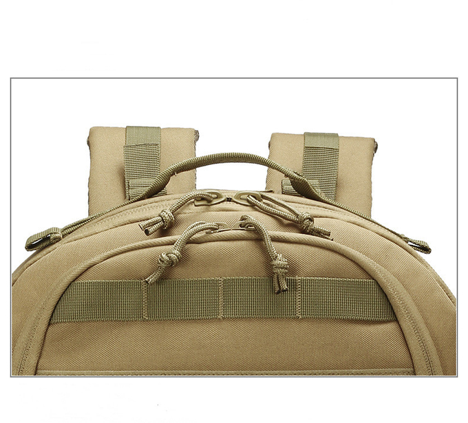 Polyester Lining Dragon Egg Tactical Backpack 35L PVC PU Coating
