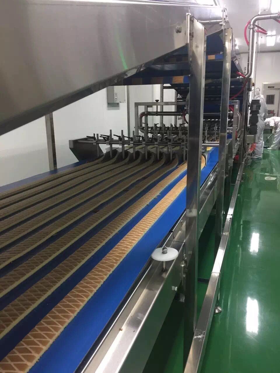 ISO 9000 Hygienic Independent Controlled Curved Belt Conveyor