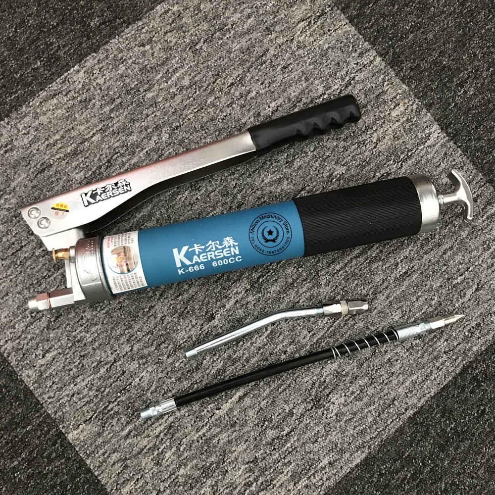 Auto Excavator Accessories Pneumatic Grip Grease Gun Delivers Repeating Air Operated