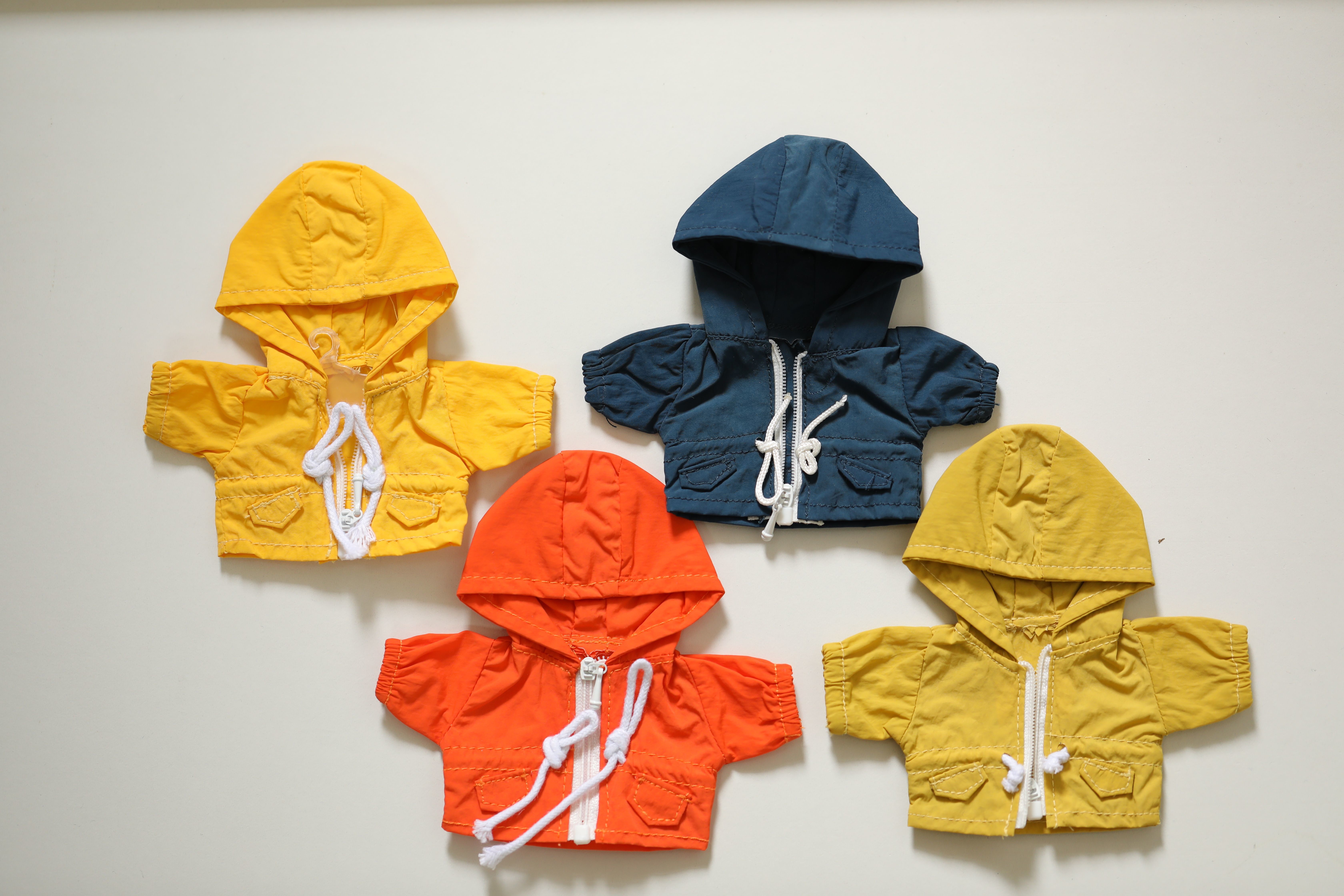 Plush Bear Doll Tshirt Costumes Hoodies Removable Customization Doll Clothing
