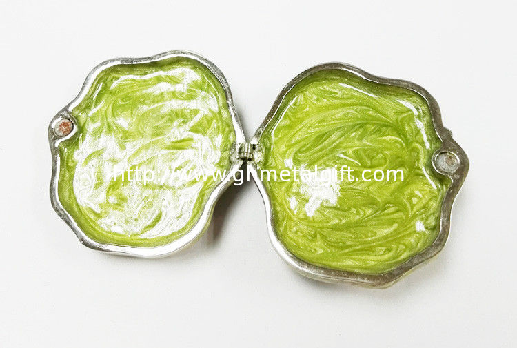Handmade Pewter Frog jewelry box metal gift box Frog trinket box