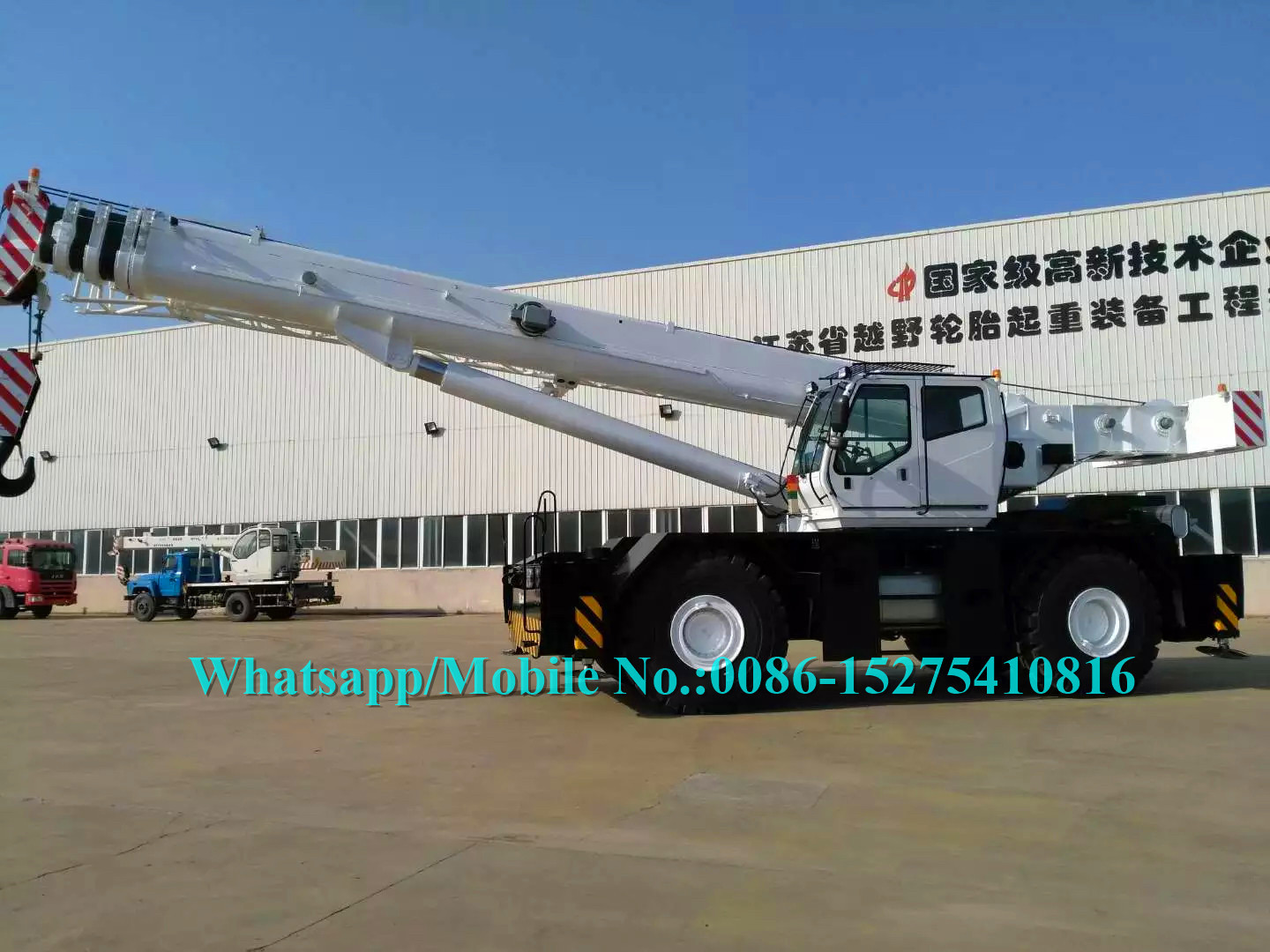 Brand New 30 Ton 35 Ton Mobile Crane , RT35 Zoomlion Truck Crane 46m Lifting Height