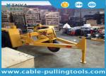 Welded Steel Underground Cable Tools 2 Ton Cable Reel Trailer Cable Carriage