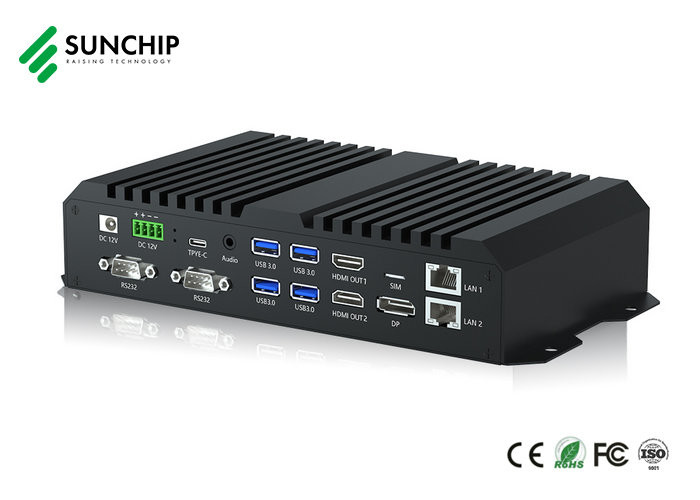 Android 12 RK3588 Octa-core 8K Android Media Player Box For Advertising Screen Or Monitor Display