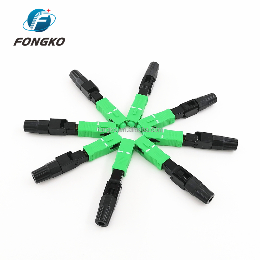 2.0*3.0 Cable Fast Optical Sx Fiber Connector Sm Fusion Splice Connectors