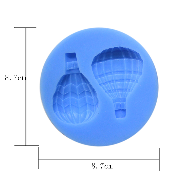 Silicone Fondant Cake Decorating Tools Customized Air Balloon Shaped