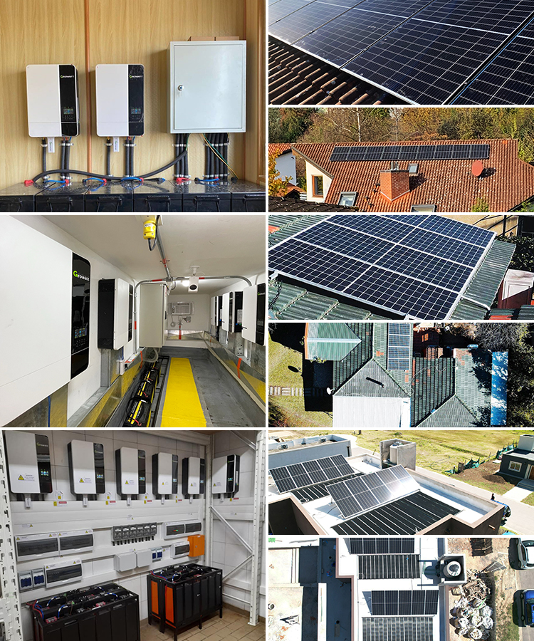 5kw 48v 5000es Mppt Solar Hybrid Inverter Growatt For Home Solar System