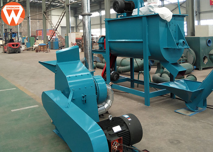poultry feed processing machine