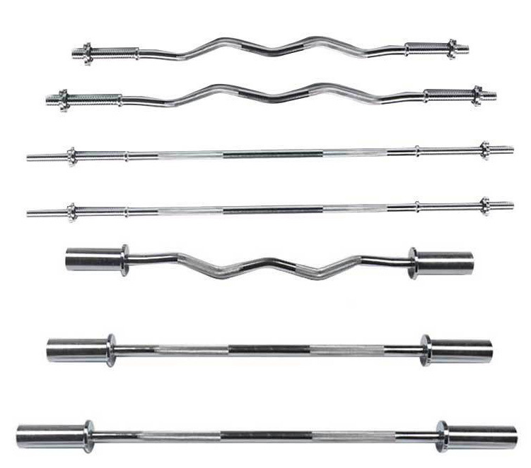 Befreeman 20kg Unisex Regular Barbell Bar Fitness Equipment for Training and Weight Lifting Competition