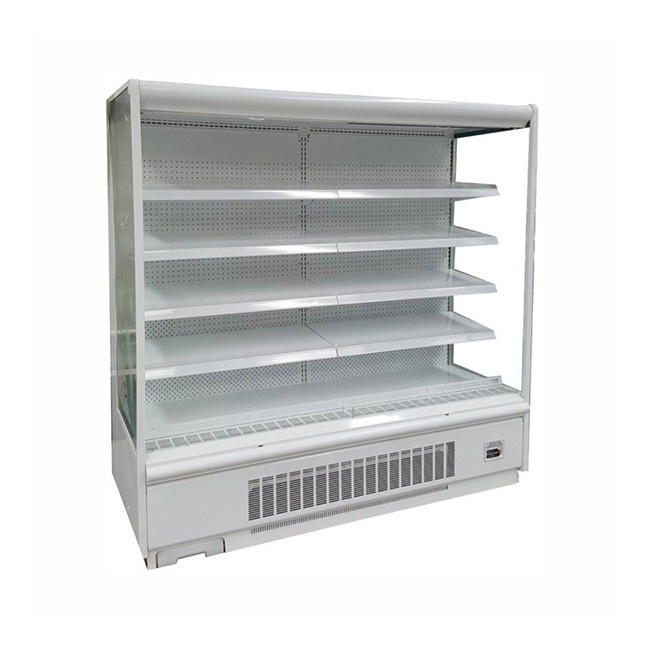 Sliding Multideck Display Fridge Open Front Display Merchandisers 1310 * 750 * 2000mm