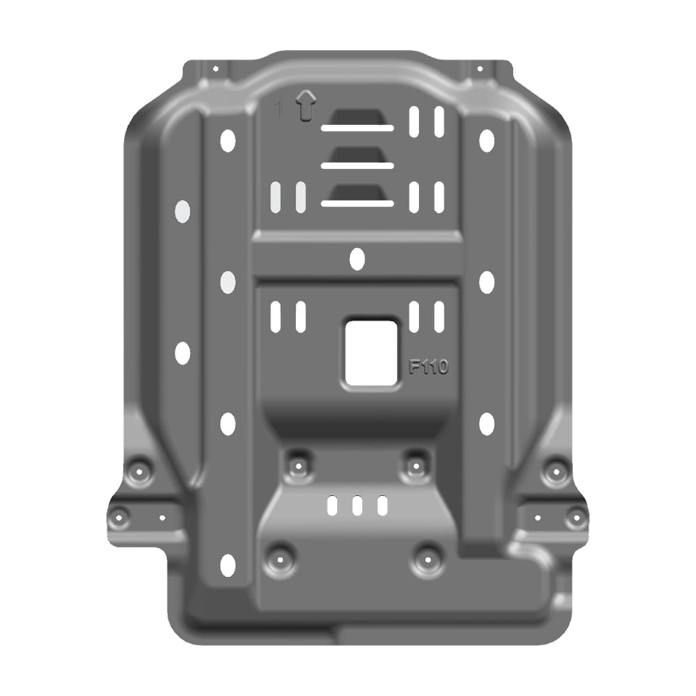 Durable LC200 Steel Skid Plates for Toyota 4x4 Accessories Body Parts Underbody Guard