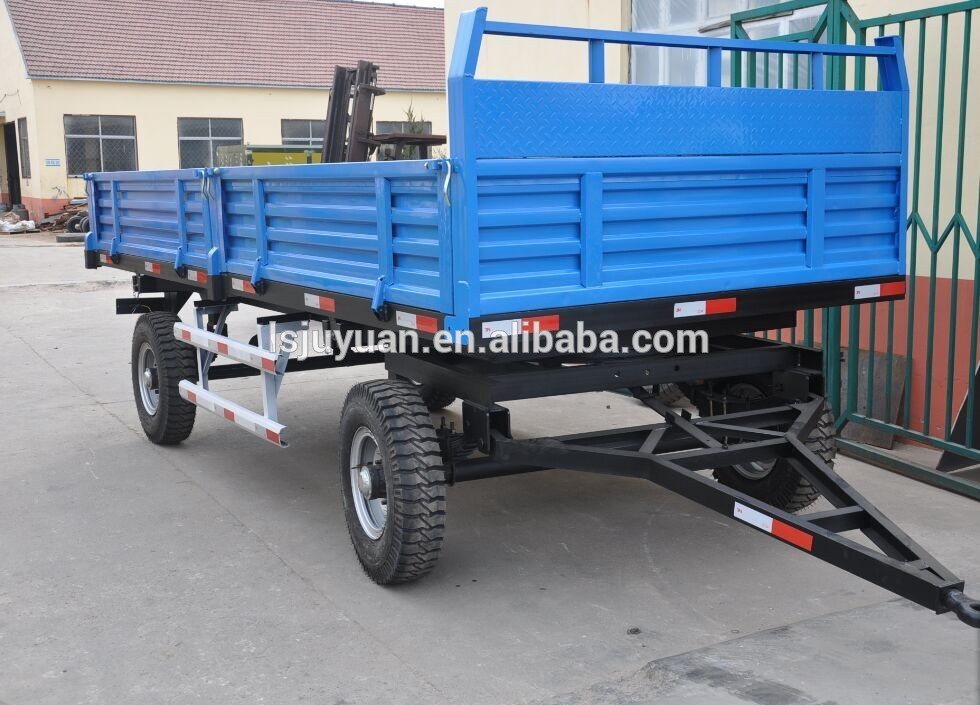 13 Ton Capacity Axle Small Mini Tractor Trailer for Walking Tractor