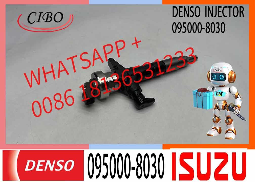 Diesel Fuel Injector 095000-8030 Common Rail Injector 8-98074909-0 For Isuzu D-Max 3.0 D
