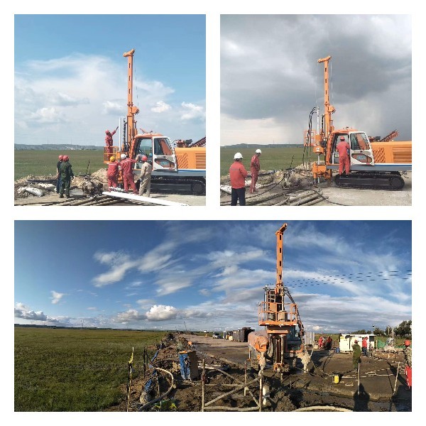 Drilling Depth 100m Good Price Jet Grouting Drilling Rig  for Bridges Construction in Afghanistan for Sale