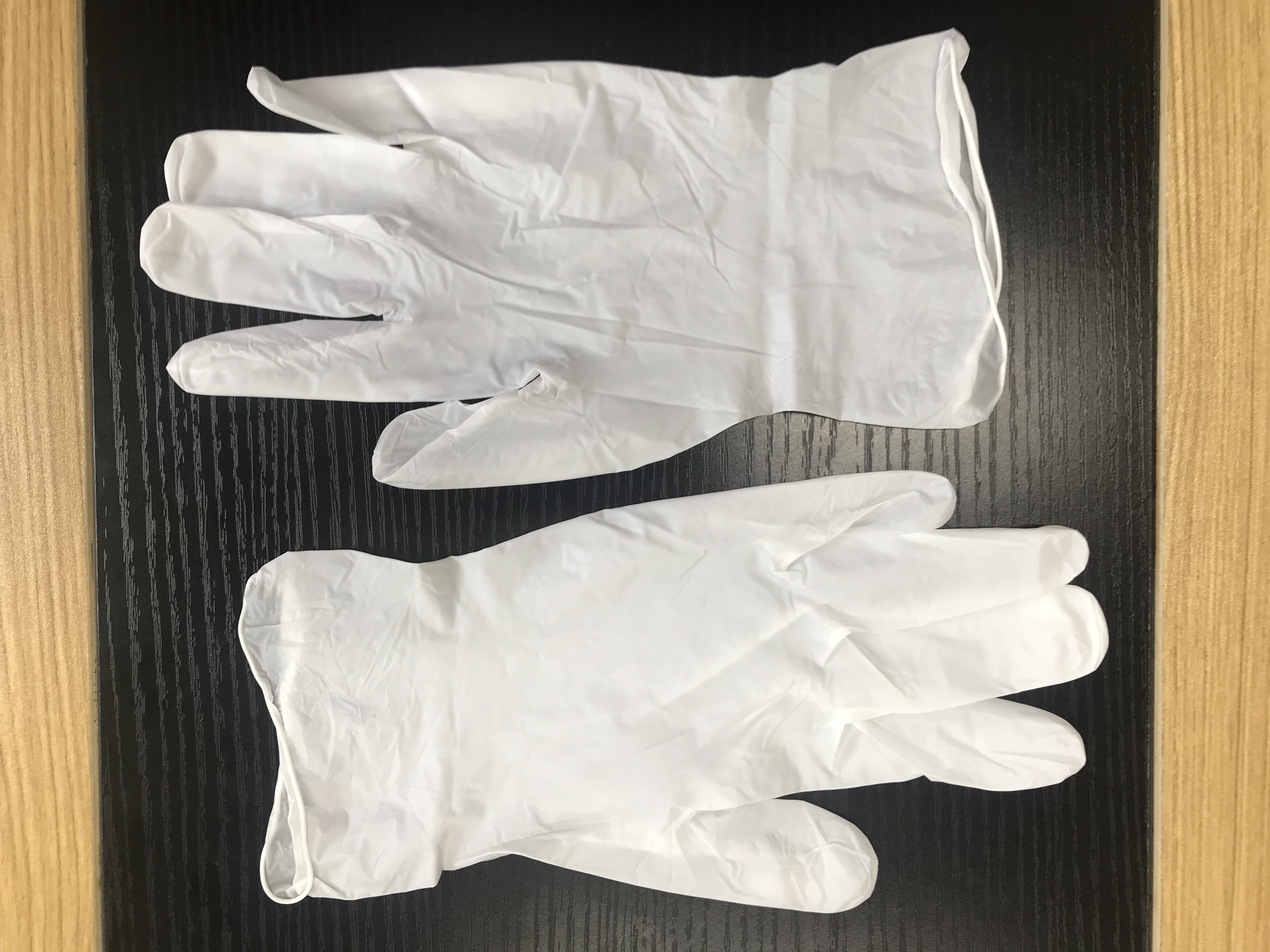 White Latex Free Powder Free Disposable Gloves S - XL Size PVC Material