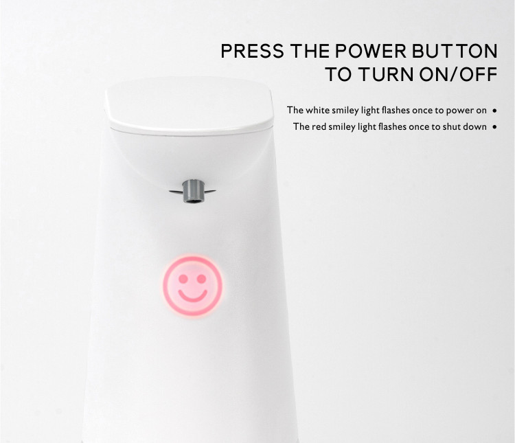0.25S Plastic Automatic Soap Dispenser 250ML Household Hand Free