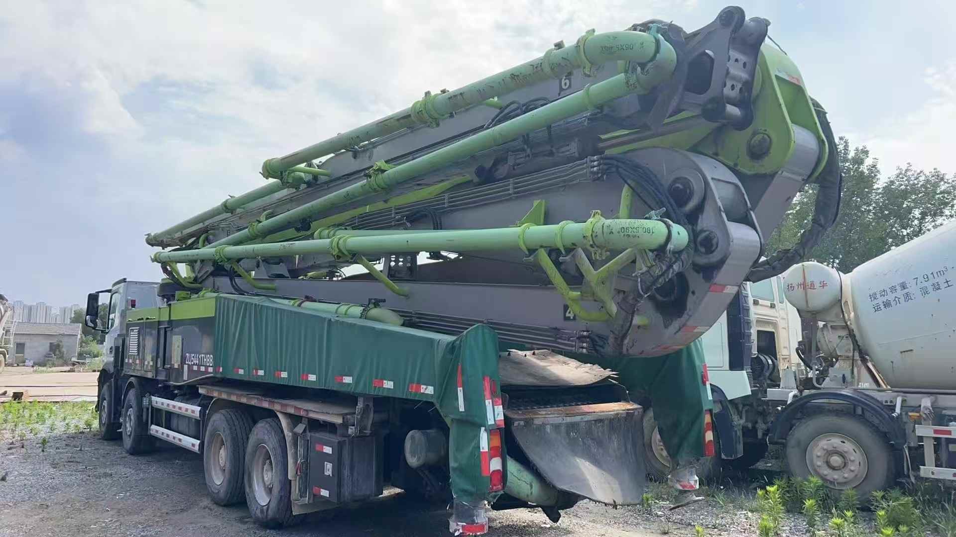 2020 Long Reach 63m Concrete Boom Pump - Ideal for Large Construction Sites