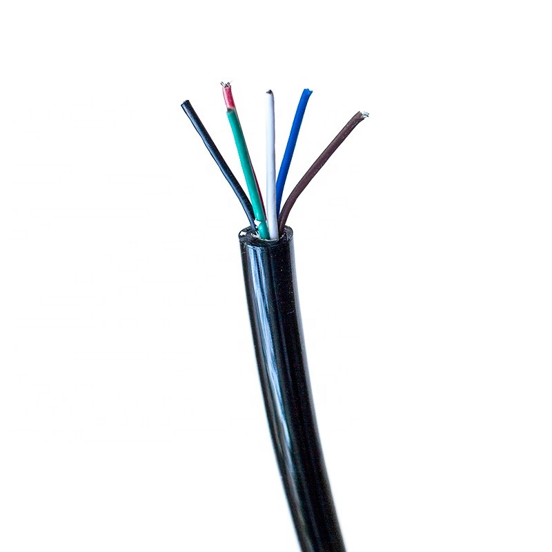 3 Core Stranded Bare Copper Double Sheathed Cable For Drag Chain