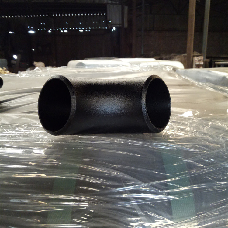 Sch 80 Seamless Steel Pipe Fittings 180 Degree 90 Degree ASTM A234 WPB Black