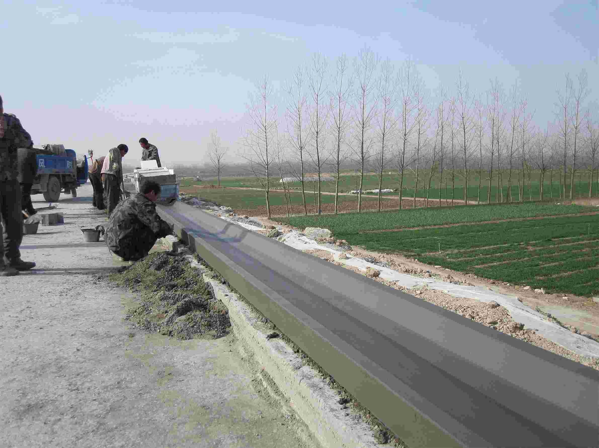 1200mm Width Concrete Slip Form Paver 0-3m/Min Slipform Machine
