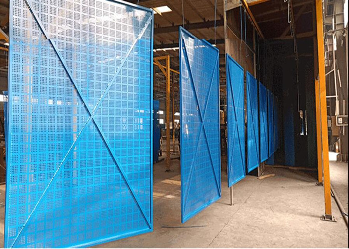Building Site Self Climbing Scaffolding Protection Screen Construction 1mX2m