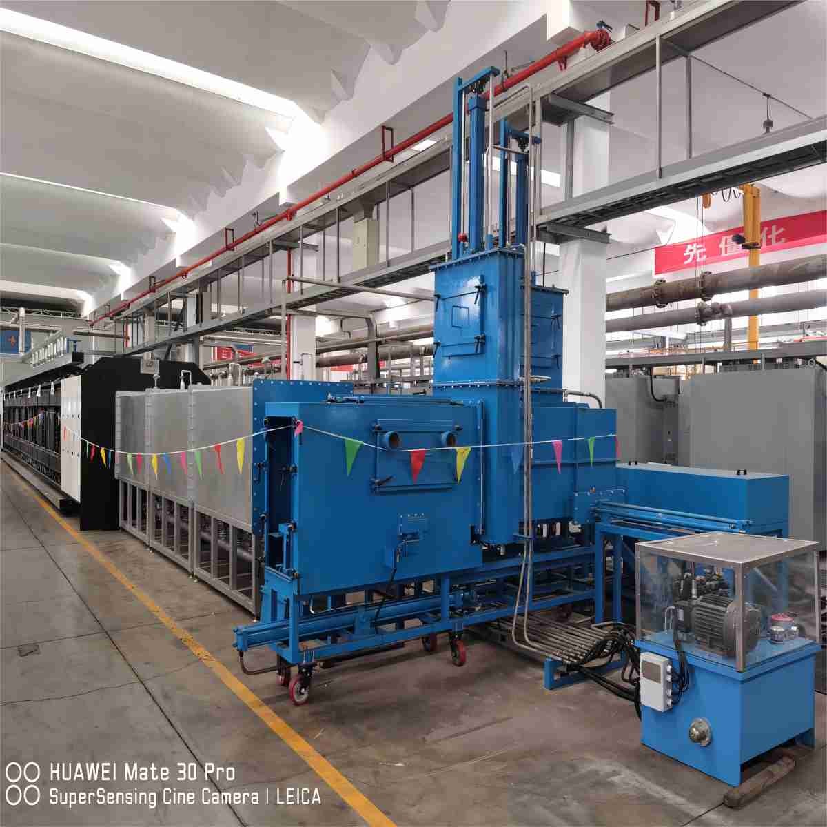 ISO9001 Electric Furnace For Lithium Battery Anode And Cathode Electrode Materials Heat Treatment