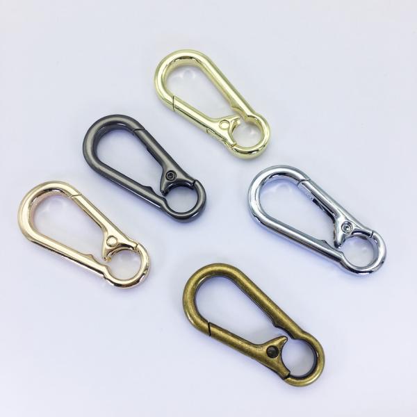 colorful Metal Plated Locking Climbing Carabiner for Dog Leash