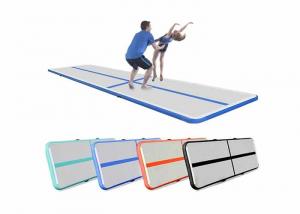 China Cheerleading Mini Or Big Air Track Gymnastics Mat For Gym Trainning / Inflatable Blow Up Air Track Set on sale