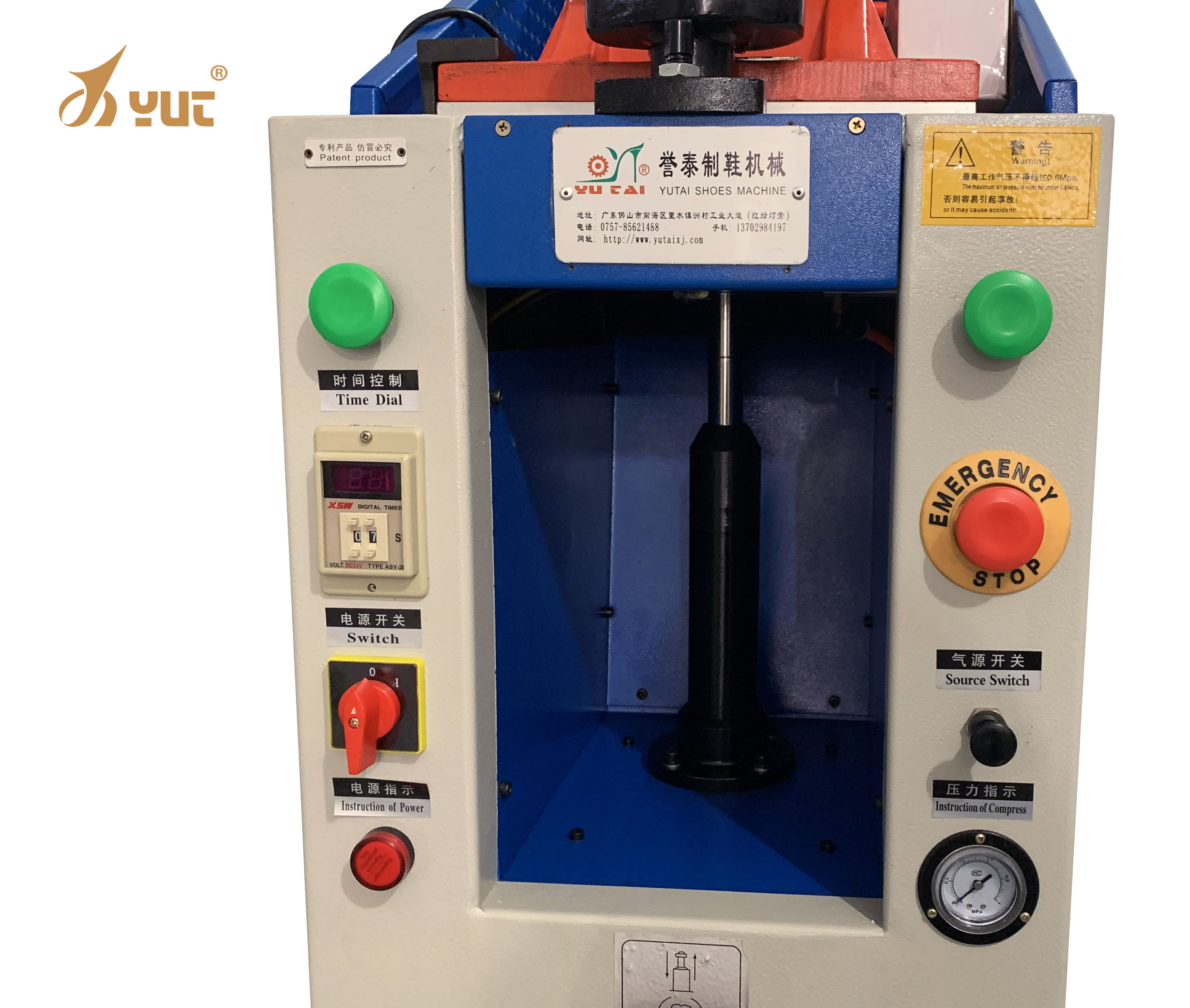 YT-2005A Fully automatic Boots Bottom Single Head Shoe Sole Pressing Machine