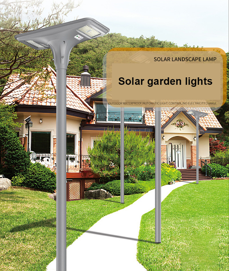 200W 3.2V Outdoor Lawn Solar Garden Lights Solar LED Bollard Lights Remote Control