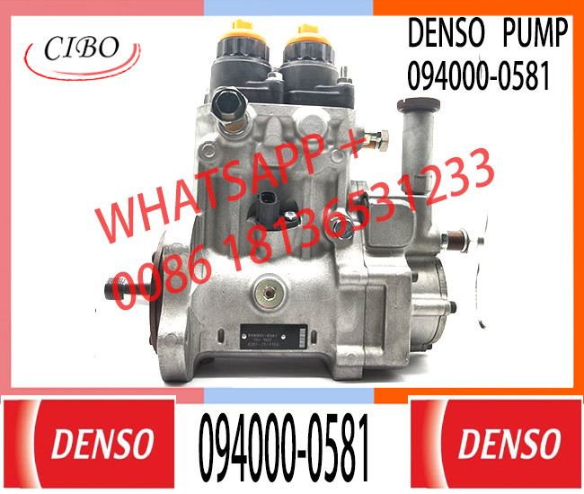 Fuel Supply Injection Pump 094000-0581 For KOMATSU SAA6D140 6261-71-1111 0940000581