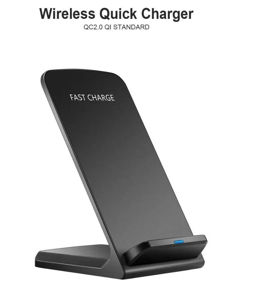 12W 5W 15W QI Standard Wireless Phone Charging Stand OEM accepted
