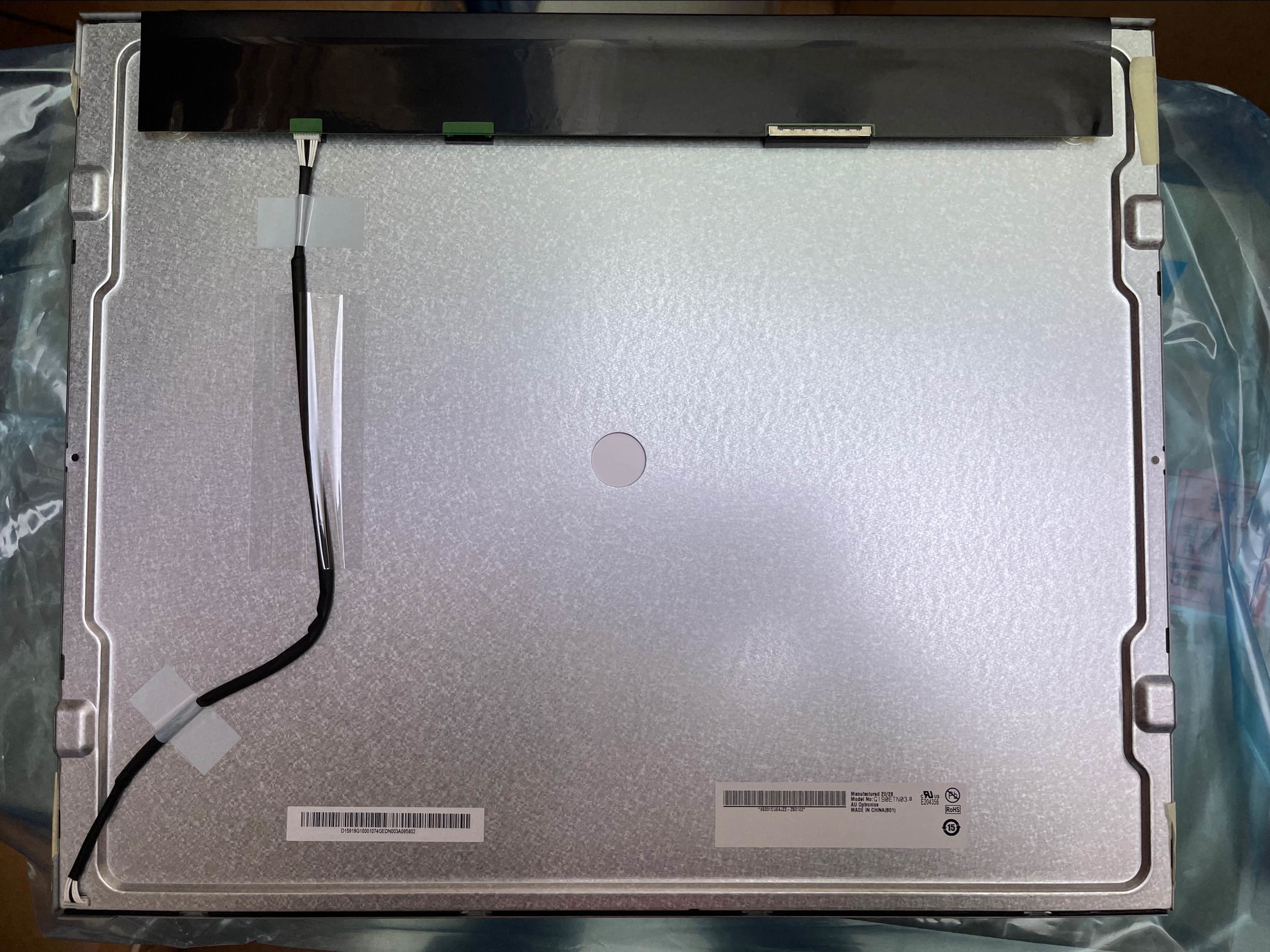 0.294mm G190ETN03.0 19 Inch 1280×1024 AUO LCM LCD Display Panel