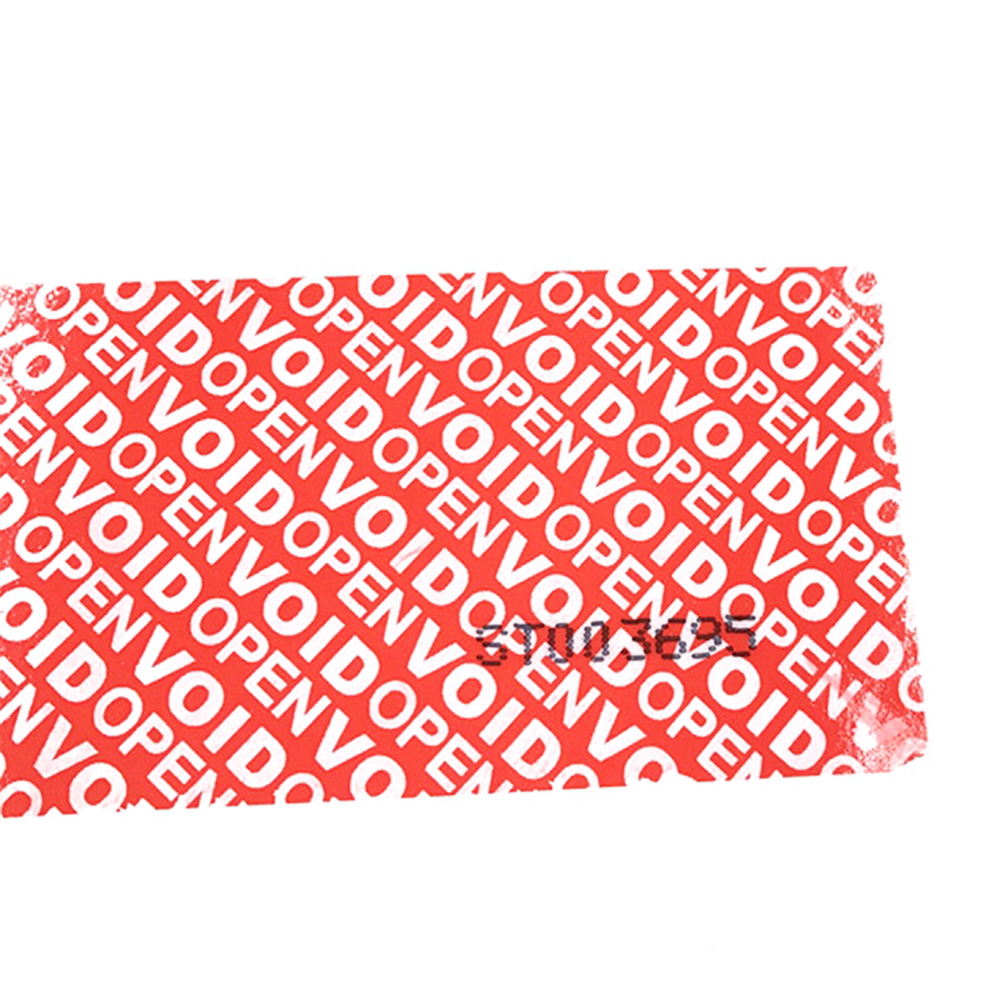 Tamper Resistant Single Sided Security Packaging Tape For Box Sealing