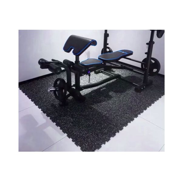 20MM Tiles Interlocking Floor Mat Gym Rubber 500*500 EPDM