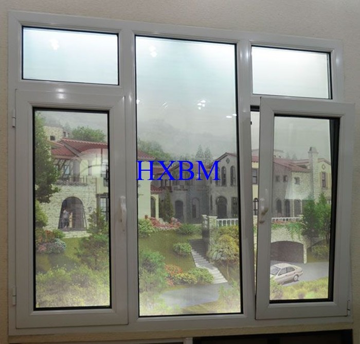 White Color Double Glazed Upvc Windows And Doors For Residential Projects