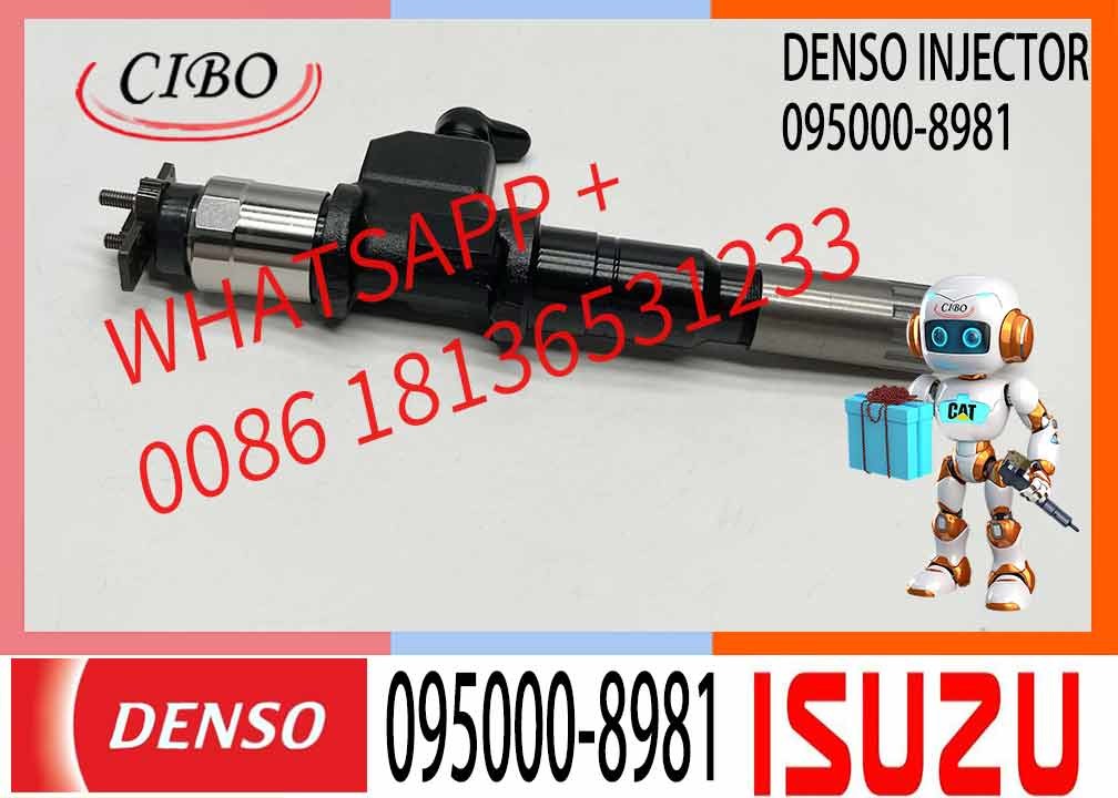 8-98167556-1 Common Rail Diesel Fuel Injector ISUZU 095000-8981 295050-0151 295050-0152 295050-0450