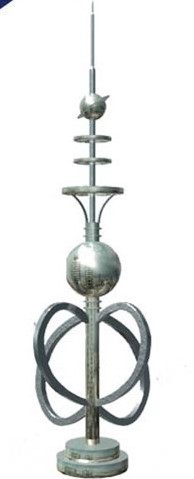 Stainless Steel Portable Lightning Rod Retractable Lift Type