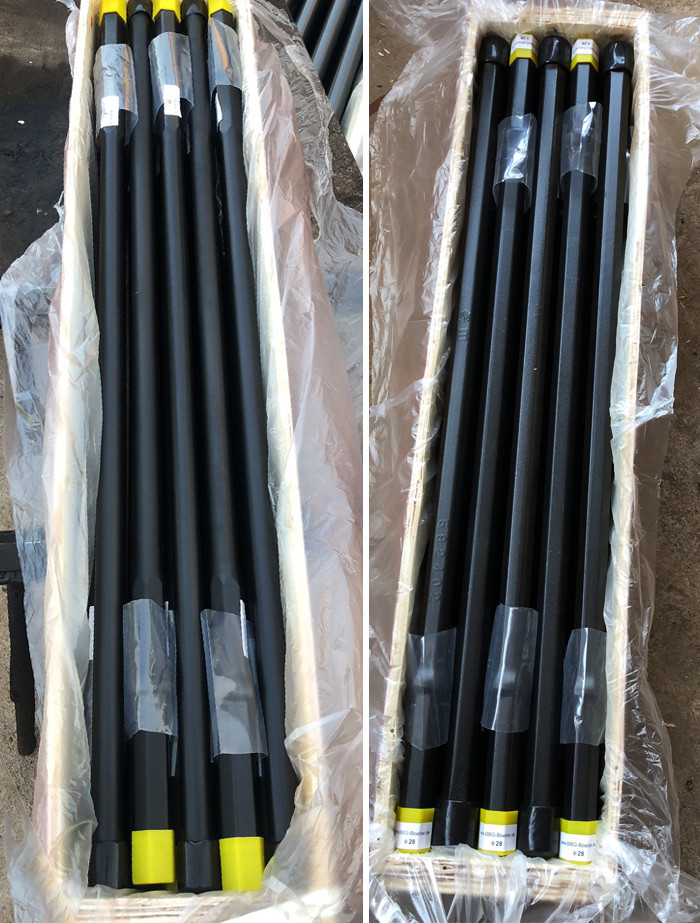 Quarrying Shank 19x108mm L600mm Integral Drill Steel