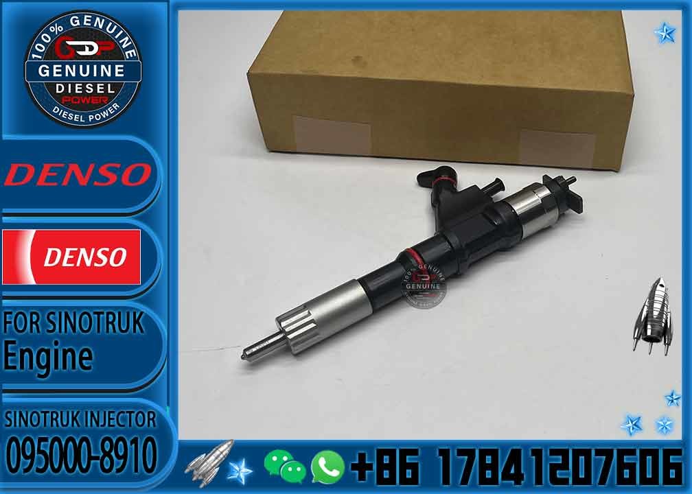 Good Price common rail injector 095000-8910 095000-8911 095000-8912 095000-8913 9709500-891 For Sinotruk Howo VG12460801