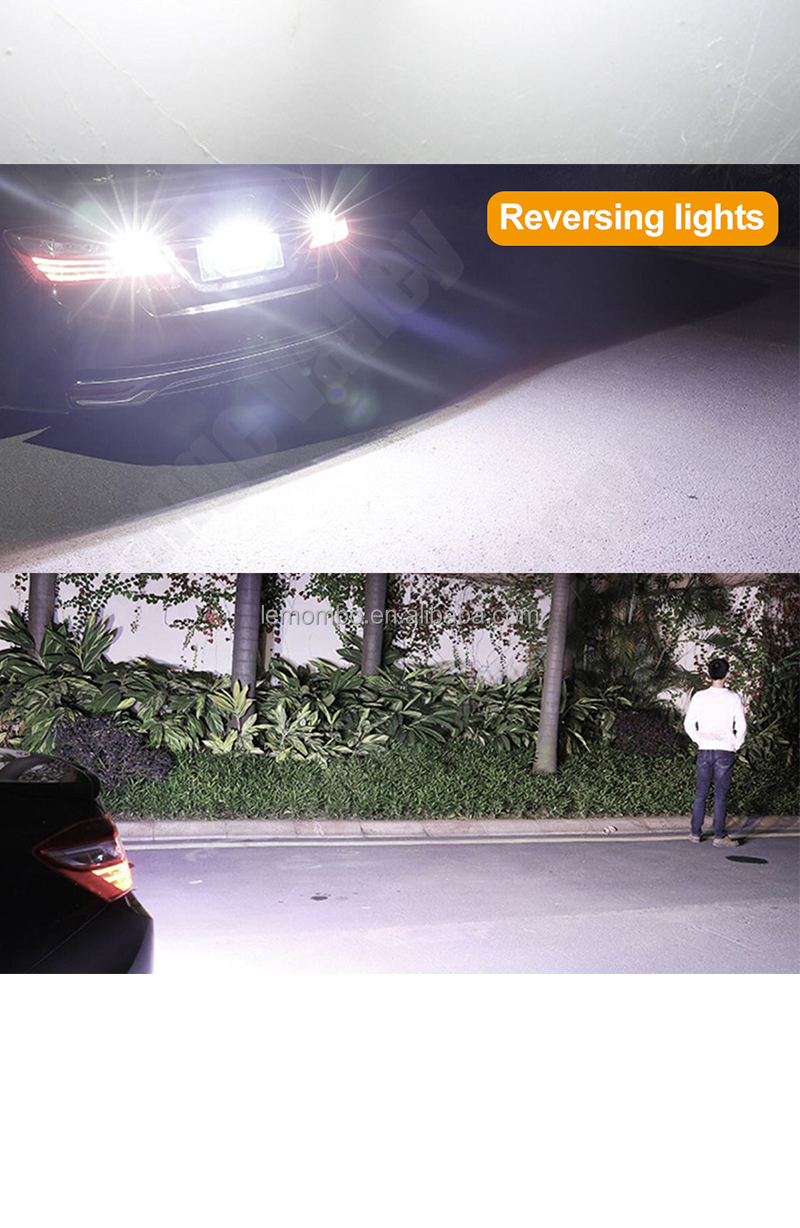 T15 3030 24SMD Canbus LED Headlight 12V Highlight Reversing Car Corner Light