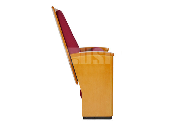 Wood Auditorium Theater Seating Spring Plus Damping Tip - Up Seat Design