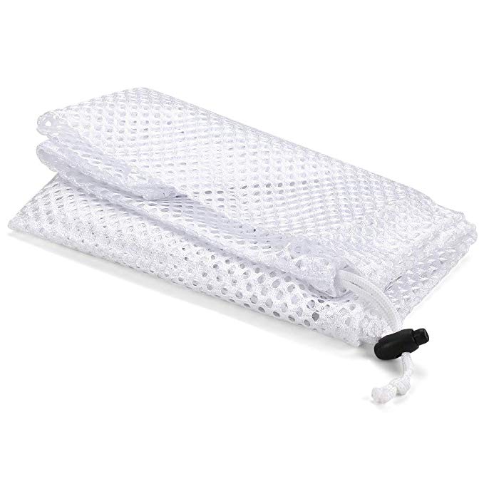 Delicate Underwear Net Mesh Laundry Bag Wash Protection Rope Seal Open Convenient