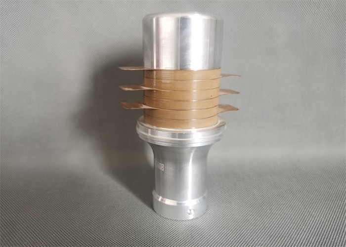 15Khz 2600w Ultrasonic Trumpet Type Transducer Branson System For Plastic