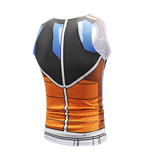 Manga Dragon Ball Raditz Custom Anime T Shirts With Printing Anti Wrinkle