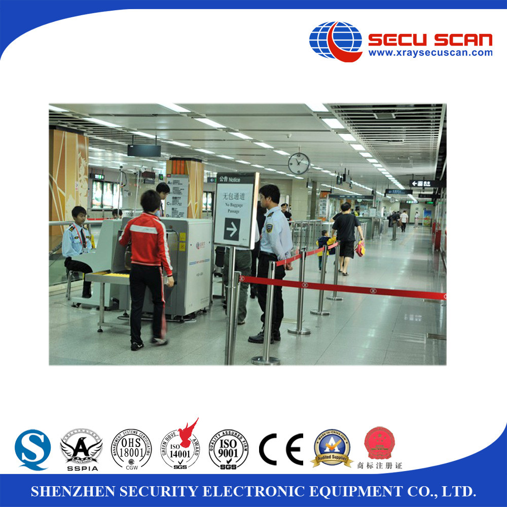 Big Size 100*80cm Luggage X Ray Machines X Ray Airport Scanner