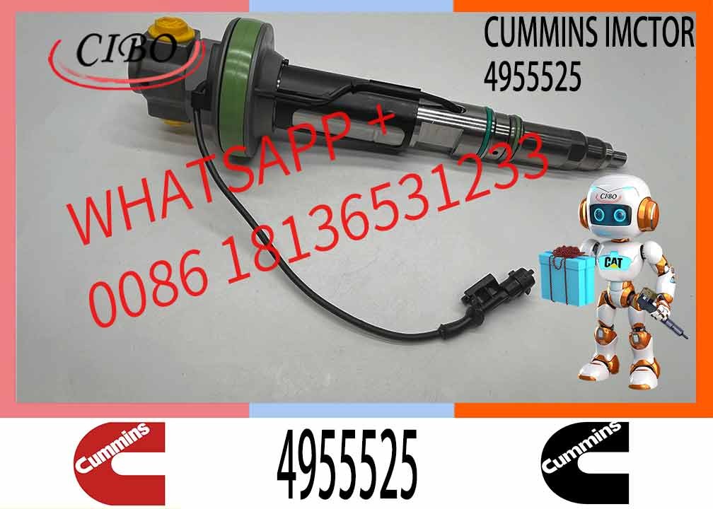 Diesel QSK19 Engine Common Rail Fuel Injector 4955524 4955525 2867149 2882079 4964173