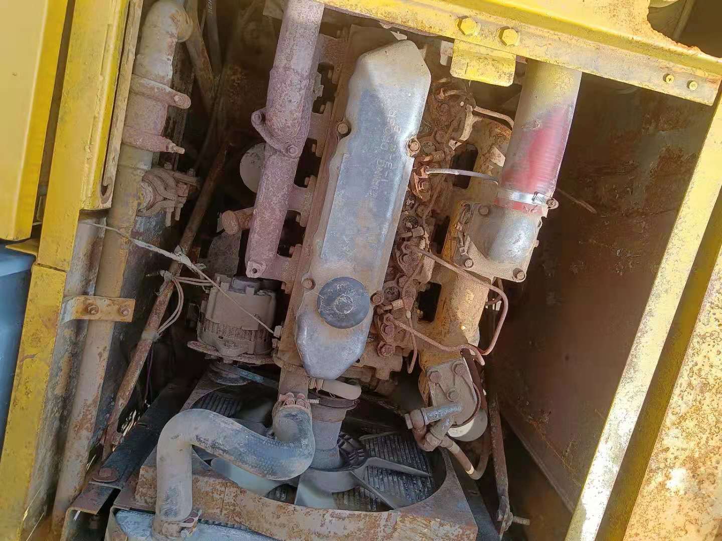 Yellow Sumitomo Excavator 5T 61HP 0.35m Bucket Capacity 4000 Working Hours